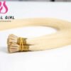 I tip hair extensions blonde color - Image 3