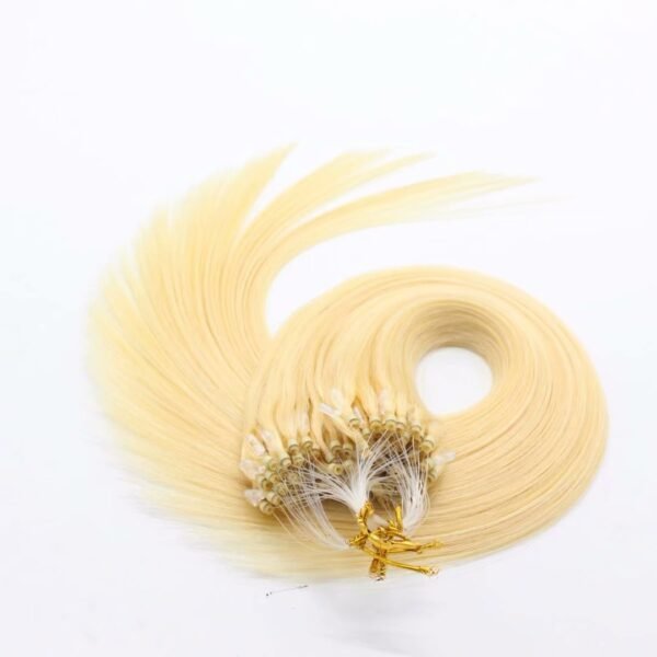 Micro Ring Hair Extensions Blonde