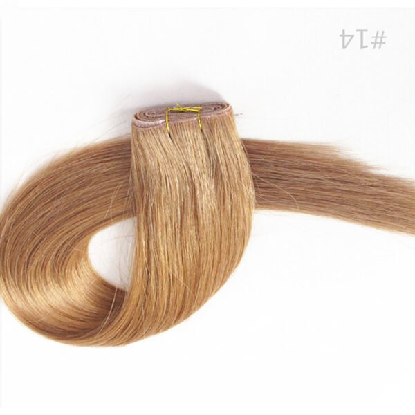 PU Skin Weft Blonde Color 22# - Image 2