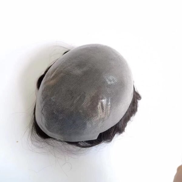 Men's Toupee with Full PU - Image 3